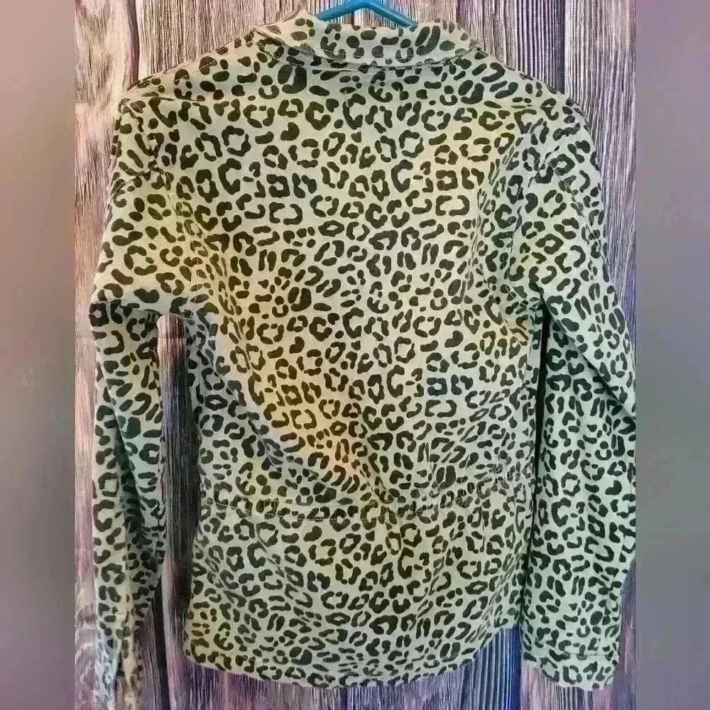 DL1961 cheetah print woman's coat sz L NWT - Picture 4 of 5